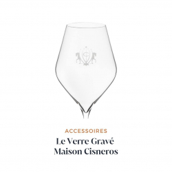 • Rubrique Accessoires • Le Verre Gravé Maison Cisneros

Universel et moderne, ce verre de 46 cl magnifie avec subtilité la noblesse aromatique de tous types de vins.🍷
 
➡️A découvrir sur www.maisoncisneros.com